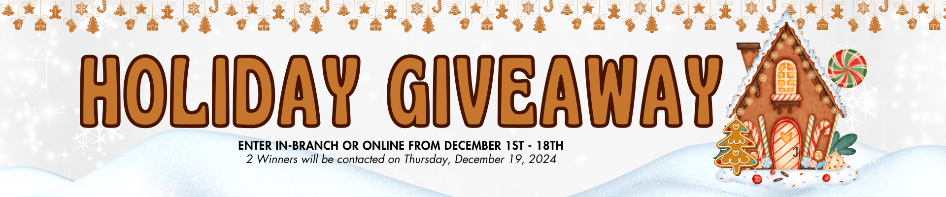 2024 Holiday Giveaway - Webpage Banner