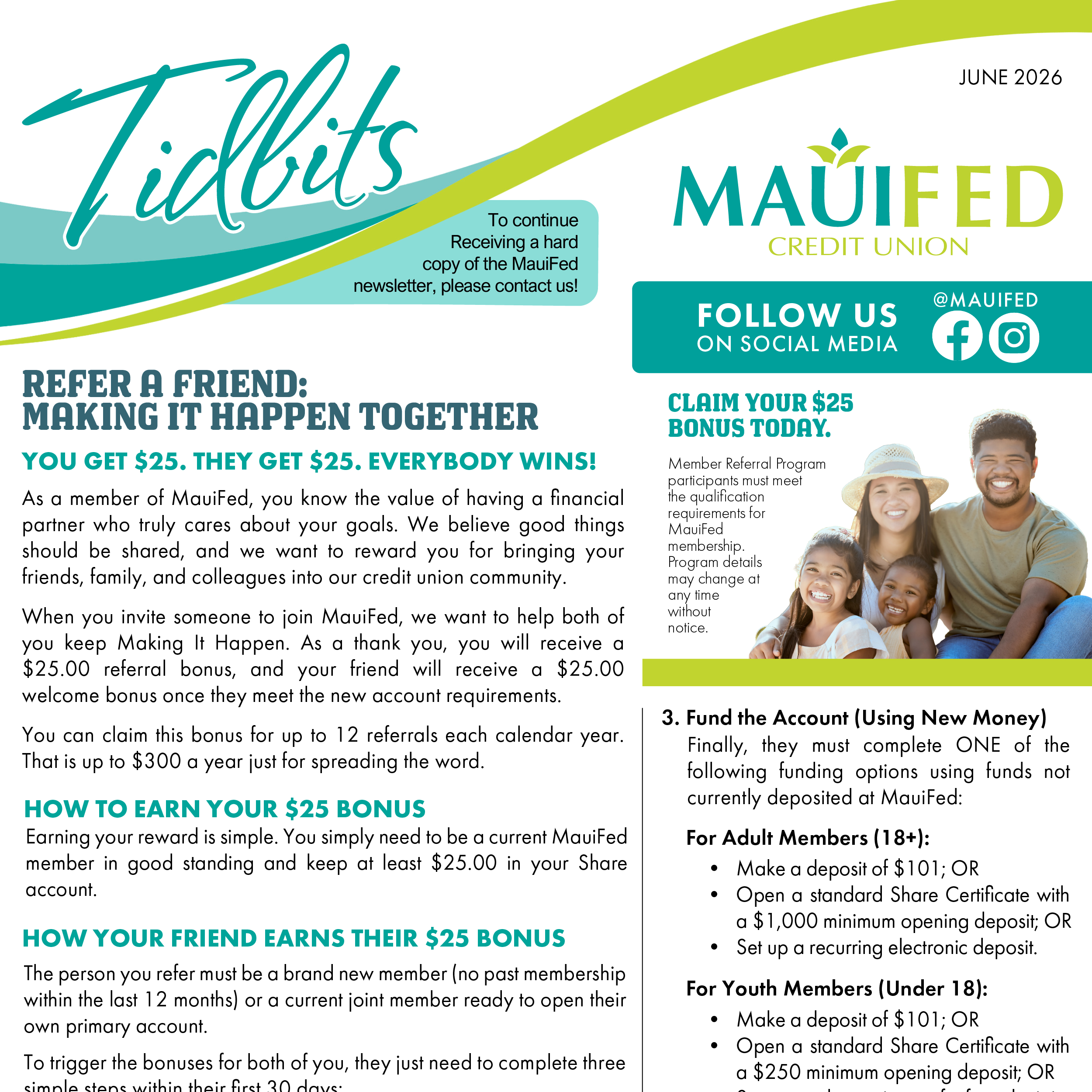 Newsletter - Jan 2025
