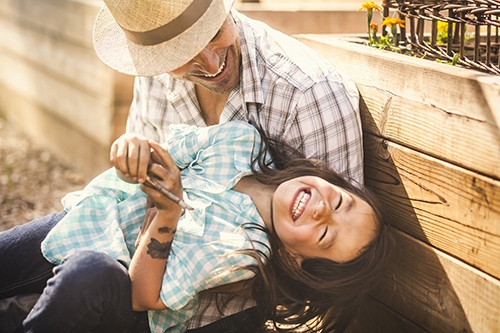 Excellent Benefits - Father and Daughter