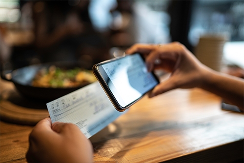 mobile deposit